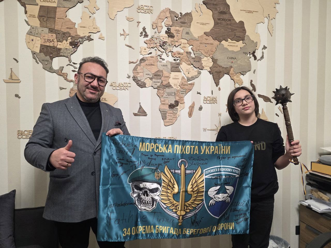 Особливий подарунок від наших захисників